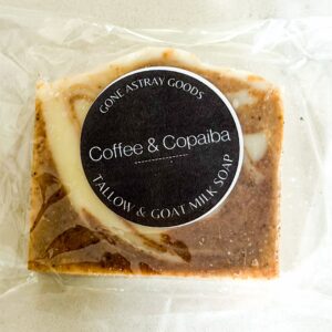 Coffee & Copaiba Tallow & Goat Milk Soap