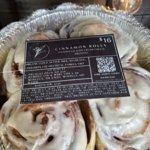 Cinnamon Rolls - Sourdough with Cream Cheese Frosting